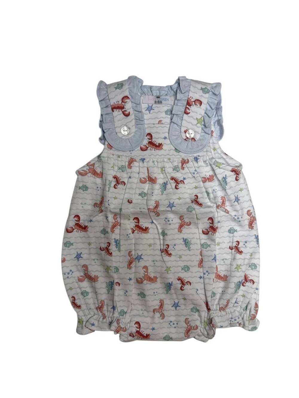 NEW BABY LOREN kid's under the sea bubble romper in multi